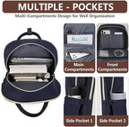 Laptop Backpack for Women, Fits 15.6 Inch Laptop Bag, Fashion Travel Work - Image 3