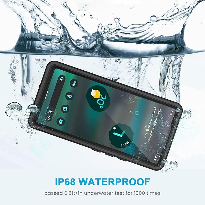 Lanhiem for Google Pixel 6a Case, IP68 Waterproof Dustproof - Image 4