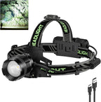 1Pack Rechargeable Headlamp Super Bright, 99000 Lumens LED Head Lamp by SuperBrightRechargeable