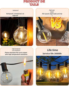 100FT Outdoor String Lights - Image 3