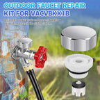 Boltigen Outdoor Faucet Repair Kit, Brass Chromed Vacuum Breaker Outside Faucet - Image 7