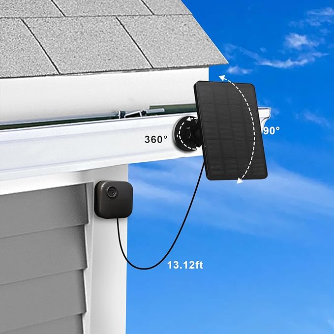 4 Pack Solar Panel for Blink Outdoor 4 Camera, 4W Solar Panels - Image 2
