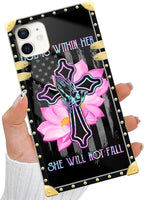 Compatible with iPhone 11 Case, Praying Cross Hands Luxury Golden Decoration - Image 5