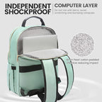 LOVEVOOK Laptop Backpack for Women 18.4 inch, Cute Womens Travel Backpack Purse - Image 3