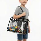 HOLAY 4 Pack Clear Toy Storage Bags - Image 5