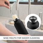 Bambaw Insulated Water Bottle 32 oz, Wide Mouth Stainless Steel Water Bottle - Image 4