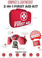 Swiss Safe 2-in-1 First Aid Kit - Image 4