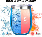 12oz/4 Pack Wine Tumbler Glasses - Image 3
