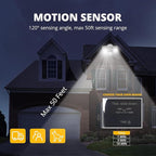 UME 19W LED Security Lights Motion Sensor Light Outdoor, 2000LM Motion Flood - Image 3