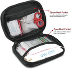 I GO 85 Pieces Hard Shell Mini Compact First Aid Kit, Small Personal Emergency - Image 3