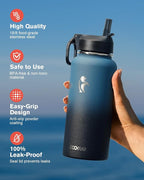 Water Bottle 32 oz Insulated - Image 3
