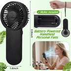 Sumind 12 Pcs Small Personal Portable Fan Mini Handheld Bulk 1 Speed Electric - Image 3