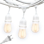 Brightech Ambience Pro Waterproof LED Outdoor String Lights, 48 Ft, Dimmable by Brightech
