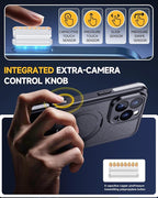 Lanhiem Magnetic for iPhone 16 Pro Max Waterproof Case, Dustproof Case Built-in - Image 3