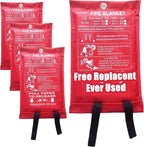 Inf-way Fire Blanket, 39.3''*39.3'' Fiberglass Fire Flame Retardent Emergency by Inf-wayFocusonPersonalProtectiveProducts