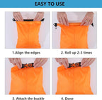Pimoys 6 Pack Waterproof Dry Bags, Lightweight Outdoor Dry Sacks Ultimate Dry - Image 3