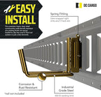 DC Cargo Mall E Track Tool Hooks 6.5” Deep – Heavy Duty Black Powder-Coated - Image 3