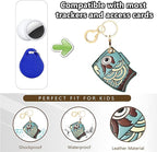 BORKUANA Leather Keychain Holder Case Compatible - Image 4
