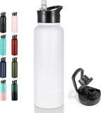 VEGOND 40 oz Insulated Water Bottle Stainless Steel Metal Water Bottles by VEGOND