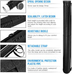 DEWEL Document Tube, Plastic Expanding Poster/Art/Document Storage Tube 24.5 to - Image 4