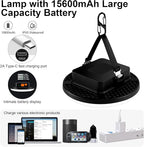 IODOO 16500mAh 60W Rechargeable Camping Light 3000LM 2700/4000/6500K LED - Image 4
