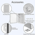 LeMotech Electrical Box, IP67 Waterproof Hinged Cover Stainless Steel Latch - Image 4