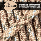 TECEUM 5/32" Paracord Rope 1000 – 1000ft / 200ft / 100ft / 50ft – Tactical - Image 5