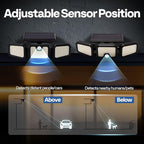 VIVOHOME Solar Flood Lights Outdoor, 256 LED 2500LM Motion Sensor Lights - Image 7