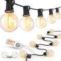 GOOTHY G40 LED Outdoor String Lights, 50Ft Patio String Lights Waterproof by Goothy
