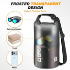 Waterproof Dry Bag, 5L/10L/20L/30L/40L Roll Top Lightweight Storage Backpack - Image 5