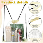 Shappy 30 Pcs Clear Drawstring Backpack, Plastic Waterproof Transparent Stadium - Image 3