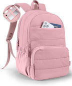 Uselike Travel Backpack for Women, 15.6 Inch Laptop Backpack, Quilted College by Uselike