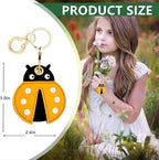 Leather Keychain Holder Case Compatible - Image 2