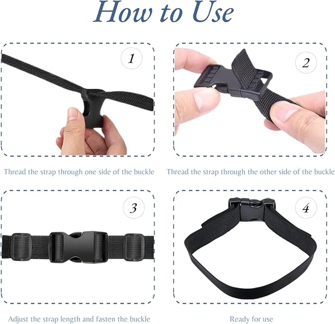 10 Pack 1 Inch Buckle Quick Side Release, Heavy Duty Plastic Side Release - Image 4