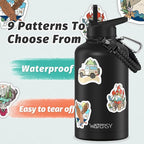 64oz Insulated Water Bottle, BPA Free&Leak Proof, Half Gallon Stainless Steel - Image 4