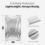 Sierra Madre Emergency Mylar Thermal Space Blanket - Image 2