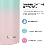 Fanhaw 24 oz Insulated Stainless Steel Water Bottle - Image 4