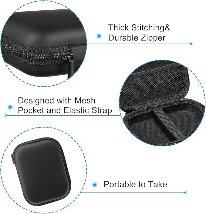 PATIKIL 6.3x5.12 Electronic Organizer Case, Charger Cord - Image 4