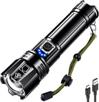 AKNEAR Rechargeable LED Flashlight 99000 High Lumens, Super Bright Flashlights by AKNEARHeadlampRechargeable