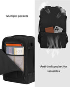 ECOHUB 17'' Small Travel Backpack, United Airlines Personal Item Bag - Image 4
