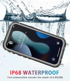 for iPhone 13 Mini Case Waterproof Shockproof Dustproof Full-Body Sturdy - Image 4