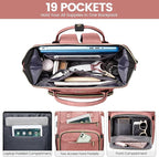 LOVEVOOK Laptop Backpack for Women, 18 Inch Professional Womens Travel Backpack - Image 3