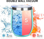 12oz/4 Pack Wine Tumbler Glasses - Image 2