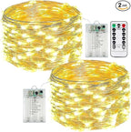 2-Pack 50 LED Fairy Lights Battery Operated by EXF