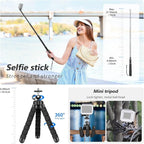 NEEWER 50 in 1 Action Camera Accessory Kit Compatible - Image 6