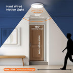 Matane Dimmable Motion Sensor LED Ceiling Light - Image 4