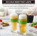 Frozen Pint Beer Glasses - Image 6