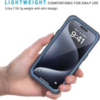 Lanhiem for 15 Pro Case, IP68 Waterproof Dustproof Shockproof Case - Image 4