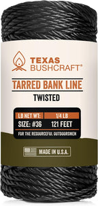 Texas Bushcraft Tarred Bank Line Twine by TexasBushcraft