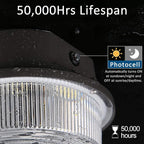 LED Barn Light, Dusk to Dawn Outdoor Yard Light - Image 3